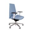 darbuotojo kėdė MOON _W_chrome _7 Ergonominė darbuotojo kėdė MOON W chrome