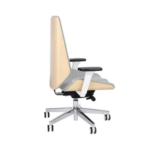 Ergonominė vadovo kėdė MOON WOOD W chrome