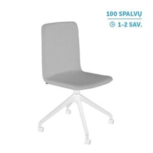 Lankytojų ir posėdžių kėdė Skin Cross Roll white