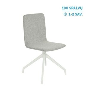 Lankytojų ir posėdžių kėdė Skin Cross white