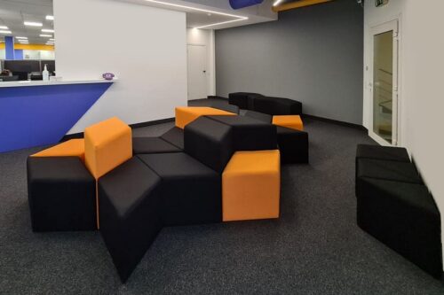 Modulinė minkštasuolių sistema ROMBO