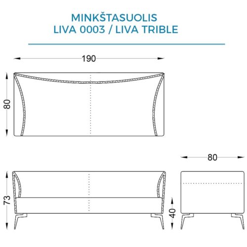 Minkštasuoliai LIVA