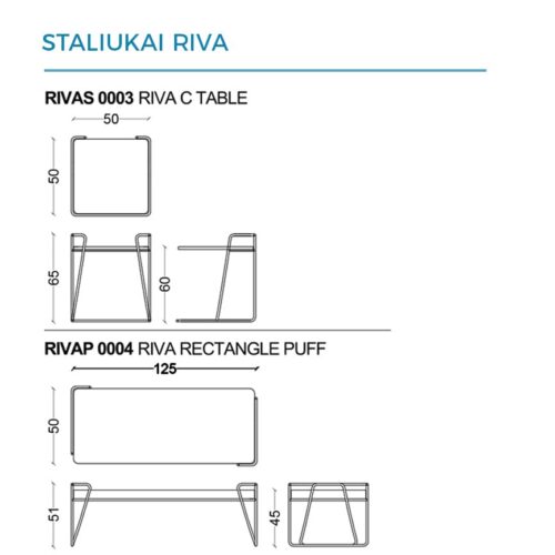 Minkštasuoliai RIVA