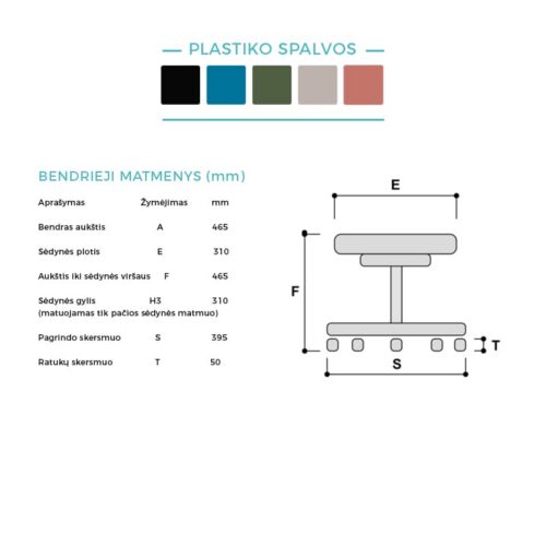 Mobilus sėdimas modulis RIEDULIS